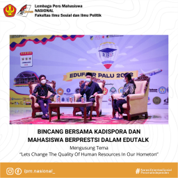 Bincang Bersama Kadispora Dan Mahasiswa Berprestsi Dalam Edutalk 