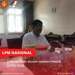 Perubahan Aturan Seleksi Masuk PTN 2023