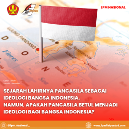 SEJARAH LAHIRNYA PANCASILA SEBAGAI IDEOLOGI BANGSA INDONESIA. NAMUN, APAKAH PANCASILA BETUL MENJADI IDEOLOGI BAGI BANGSA INDONESIA?